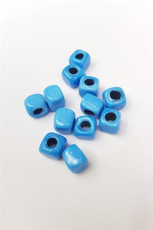  الخرز قلادة مجوهرات زرقاء