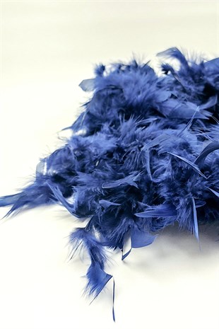 Blue Feather Luxury Halay Handkerchief 1 pcs