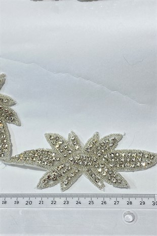 Shuttle Pattern Iron-on Border Strip