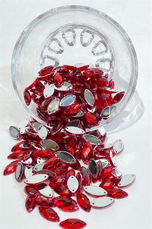 Shuttle Sew Plastic Stone Beads 10 Gr