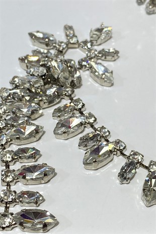 مكوك حجر شريط الإكسسوار المهدب بحجر 1 متر