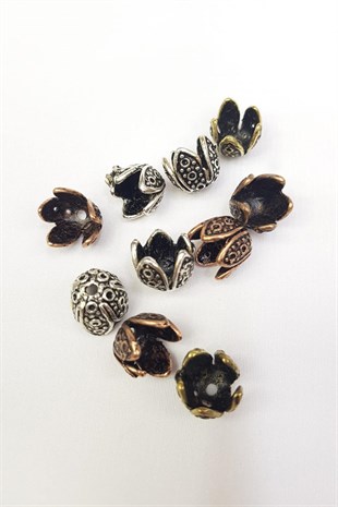 غطاء قمع بنمط توليب معدني