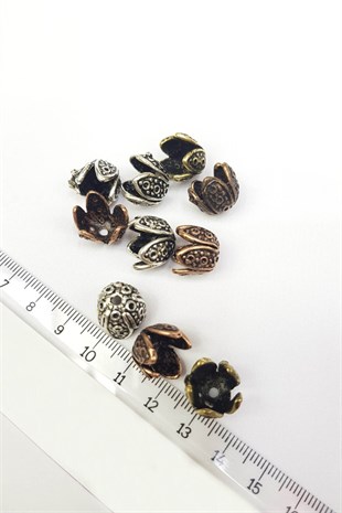 غطاء قمع بنمط توليب معدني