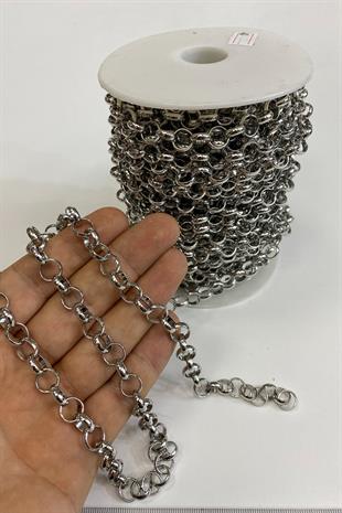 Metal Yuvarlak Kaliteli Çanta Takı Aksesuar Zinciri
