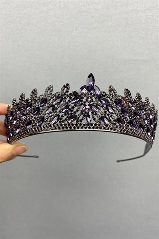 Mia Bridal Henna Crown and Earring Set