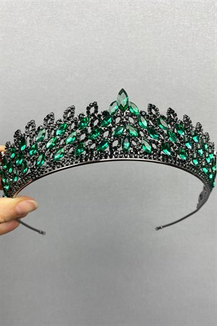 Mia Bridal Henna Crown and Earring Set