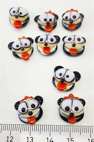 Mickey Csm Boncuk Bileklik Ucu Beyaz 1 Adet