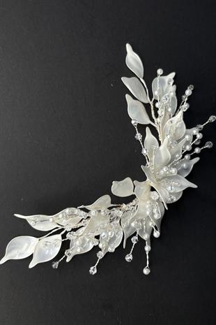 Mine Sedef Reçine Gelin Saç Ve Türban Aksesuarı