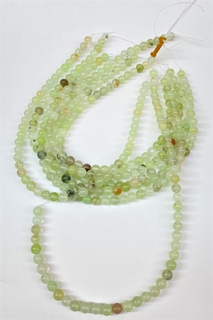 Mint Green Ceyt Natural Stone Beads 8 mm