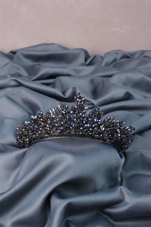 Purple Akbahar Bridal Henna Crown