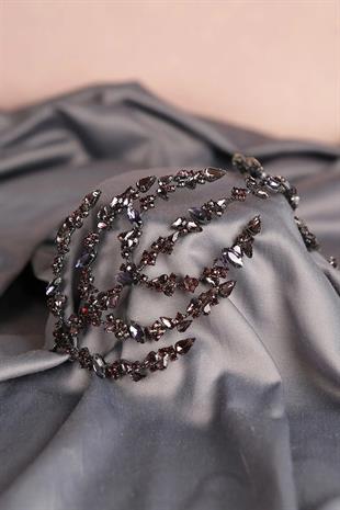 Purple Double Sided Helen Bridal Hair Accessory