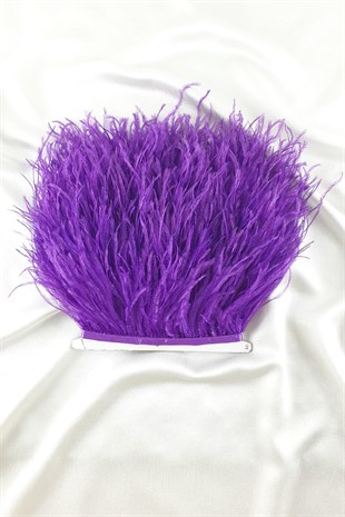 Purple Ostrich Feather