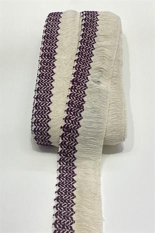 Mor Pamuk Püskül Saçak