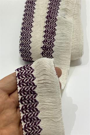 Mor Pamuk Püskül Saçak