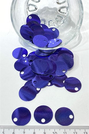 Mor Patik ve Çanta Pulu 20 mm