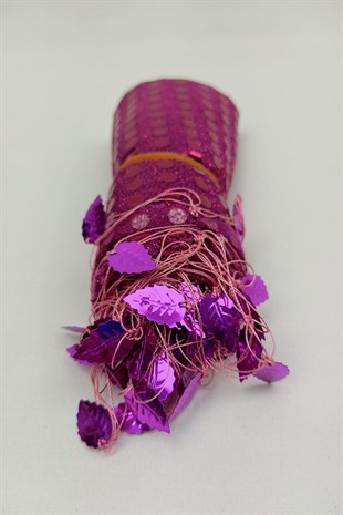 Purple Sequin Halay Handkerchief 10 pcs