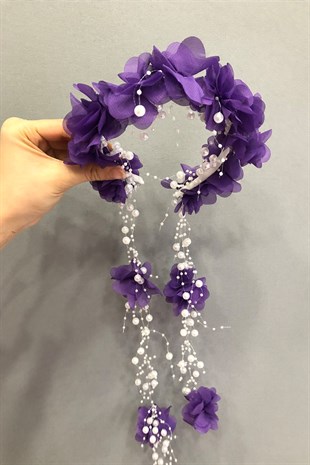 تاج زهرة ليزر تول أرجواني