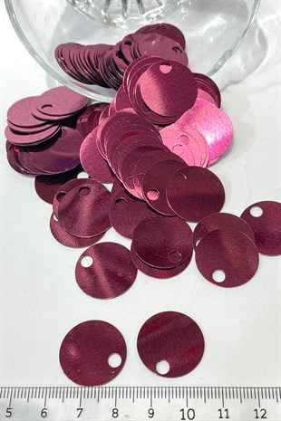 Mürdüm Patik ve Çanta Pulu 20 mm