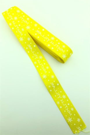 Mutlu Yıllar Yazılı Ylbaşı Kurdelesi 10 Mt