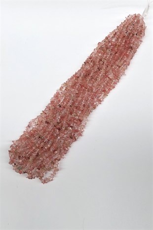 Pomegranate Flower Color Pebble Beads