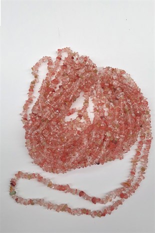 Pomegranate Flower Color Pebble Beads