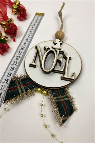 Naturel Noel Baskı Yılbaşı Süsü