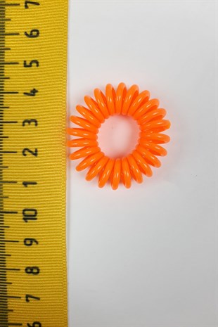 Neon Colored Plastic Twisted Hairpin 10 pcs