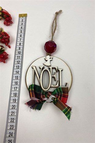 Noel Baskı Yılbaşı Ağaç Süsü 