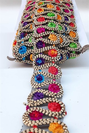 Örgü MotifAntik Şerit Güpür