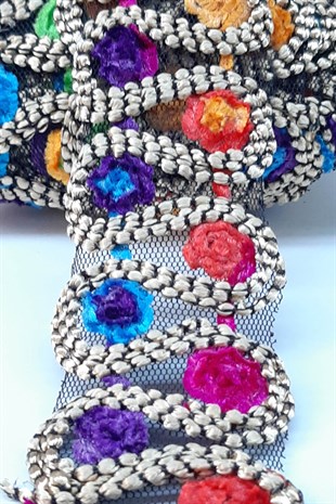 Örgü MotifAntik Şerit Güpür