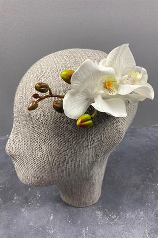 Orkide Taraklı Dış Çekim Gelin Saç Tokası