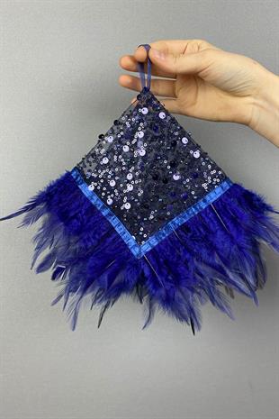 Authentic Bead Embroidered Hairy Bridal Halay Handkerchief 5 pcs