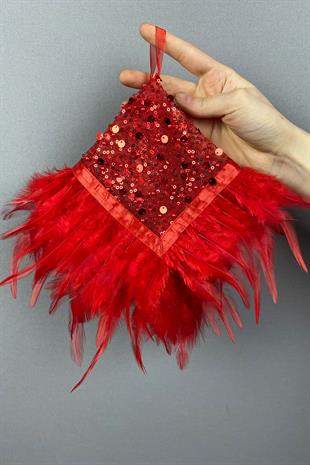 Authentic Bead Embroidered Hairy Bridal Halay Handkerchief 1 Piece