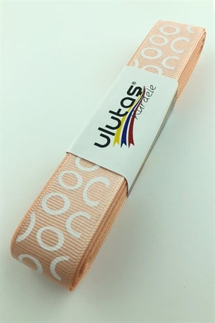 Oval Baskı Saten 2,5 cm kurdele