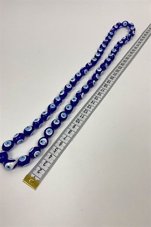Oval Nazar Boncuğu 10 Dizi 11 mm