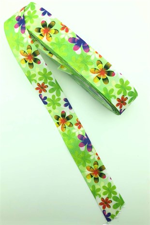 Papatya Desenli Grogren Kurdele