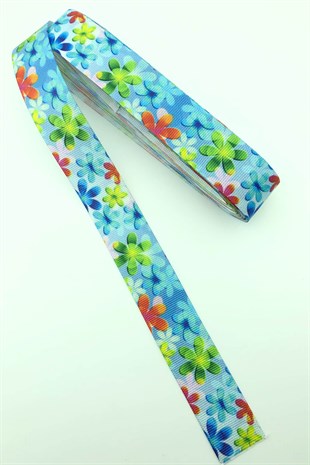 Papatya Desenli Grogren Kurdele