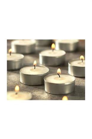 Para Mum 50li Tea Light - Beyaz