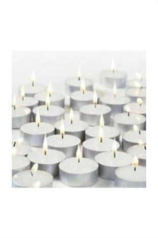 Para Mum 50li Tea Light - Beyaz