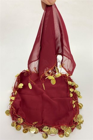 Money Stamp Embroidered Chiffon Lux Halay Handkerchief 10 pcs