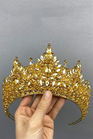 Paris Model Bride Henna Crown