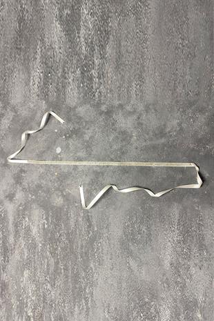 حزام فستان حجر بيوغلو لامع 3 صفوف