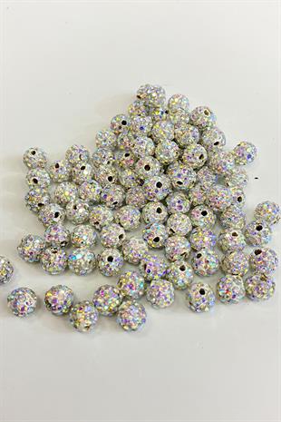 Shiny Stone Beads 8 mm
