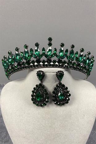 Pedro Stone Bridal Henna Crown