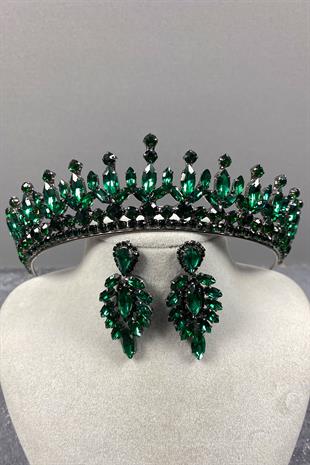 Pedro Stone Bridal Henna Crown