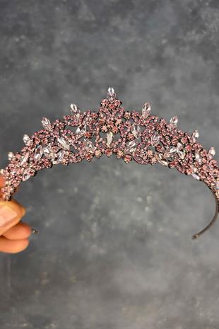 Pembe Ada Gelin Kına Tacı 