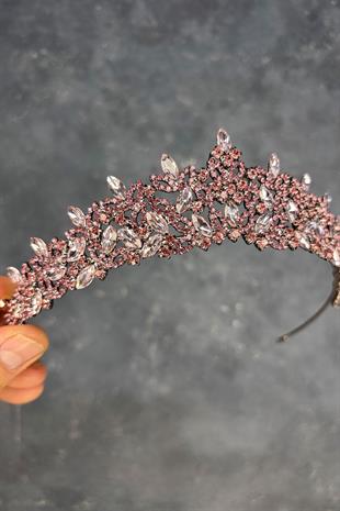 Pembe Ada Gelin Kına Tacı 