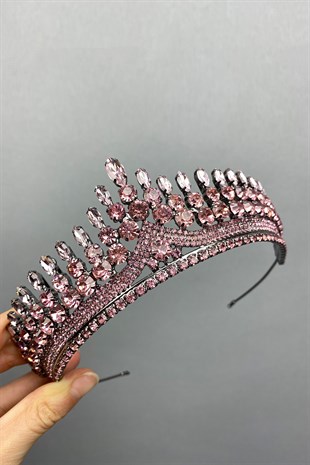 Pink Anteras Henna Bridal Crown