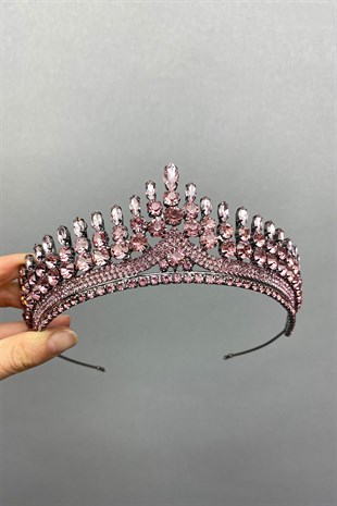 Pink Anteras Henna Bridal Crown