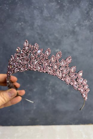 Pembe Asil Gelin Kına Tacı